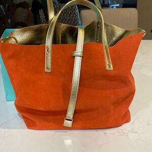 Tiffany soft suede bag. 14”x9”